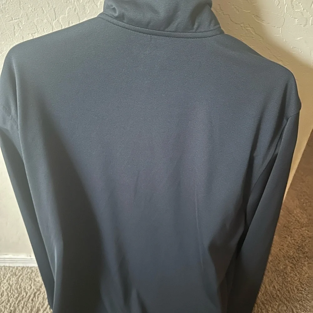 Men’s pre own as is izod pullover light weight size L large quarter zip